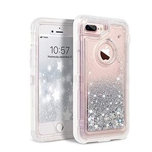 Liquid glitter case